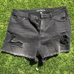 Wild Fable cut off distressed denim shorts.